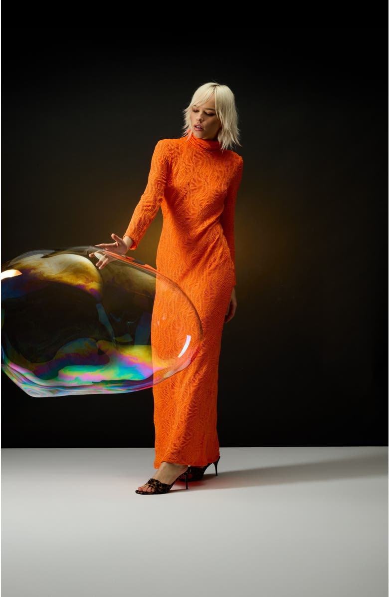 Daska Silia Dress, Alternate, color, Orange