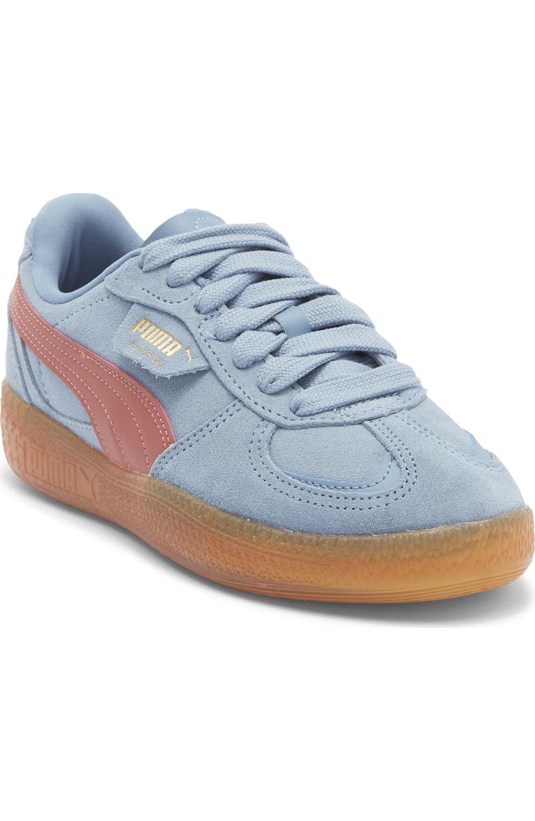 PUMA Palermo Moda Xtra Gum Rubber Sneaker, Main, color, Cool Blue/ Exotic Red