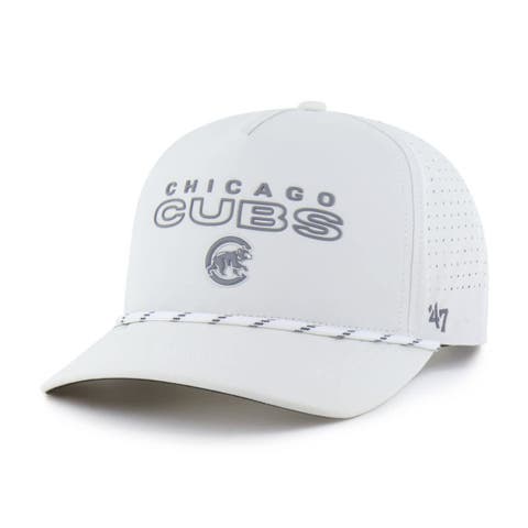 Men's '47  White Chicago Cubs Forward Vault Hitch Adjustable Hat