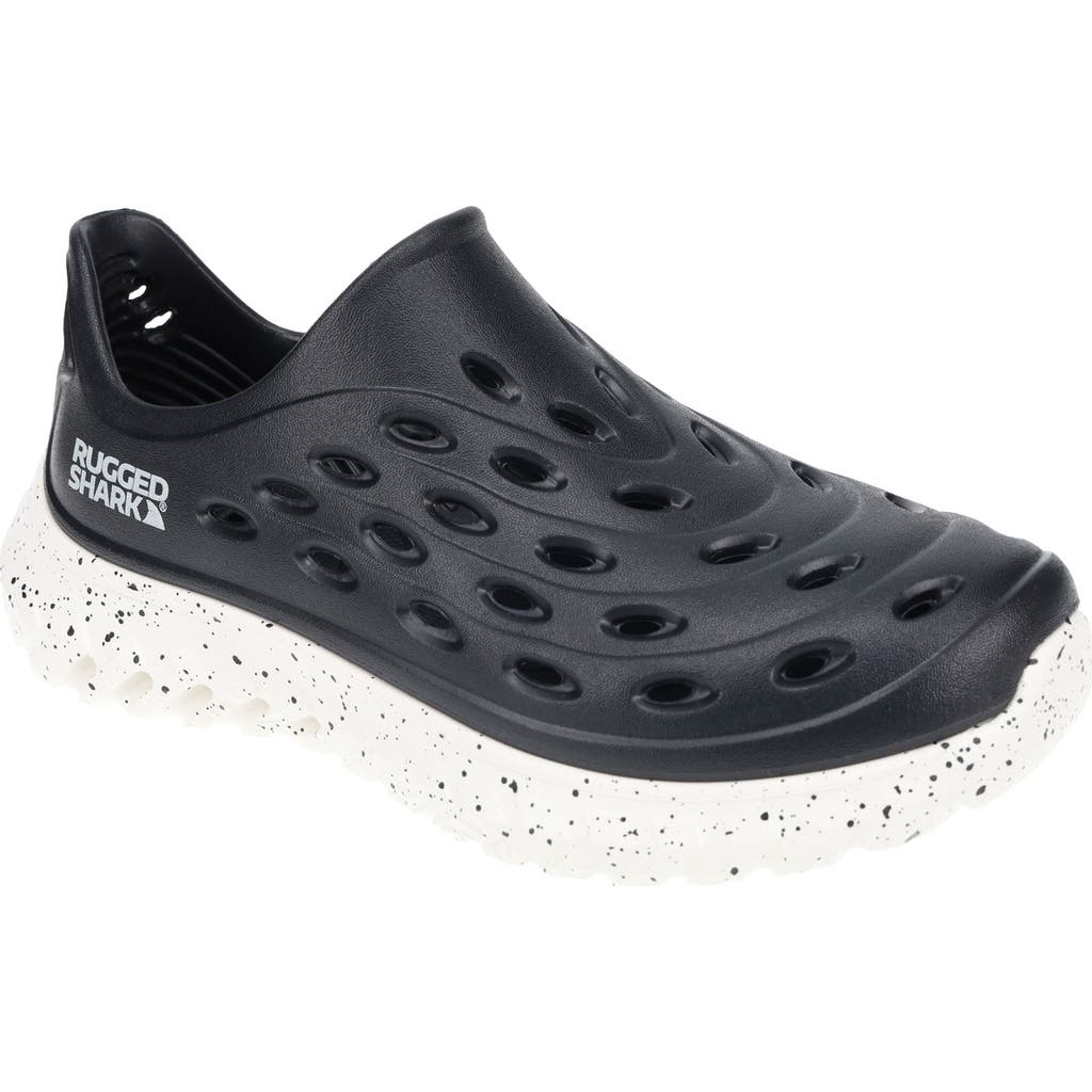 Rugged Shark Kids' Rift Slip-on Sneaker In Black