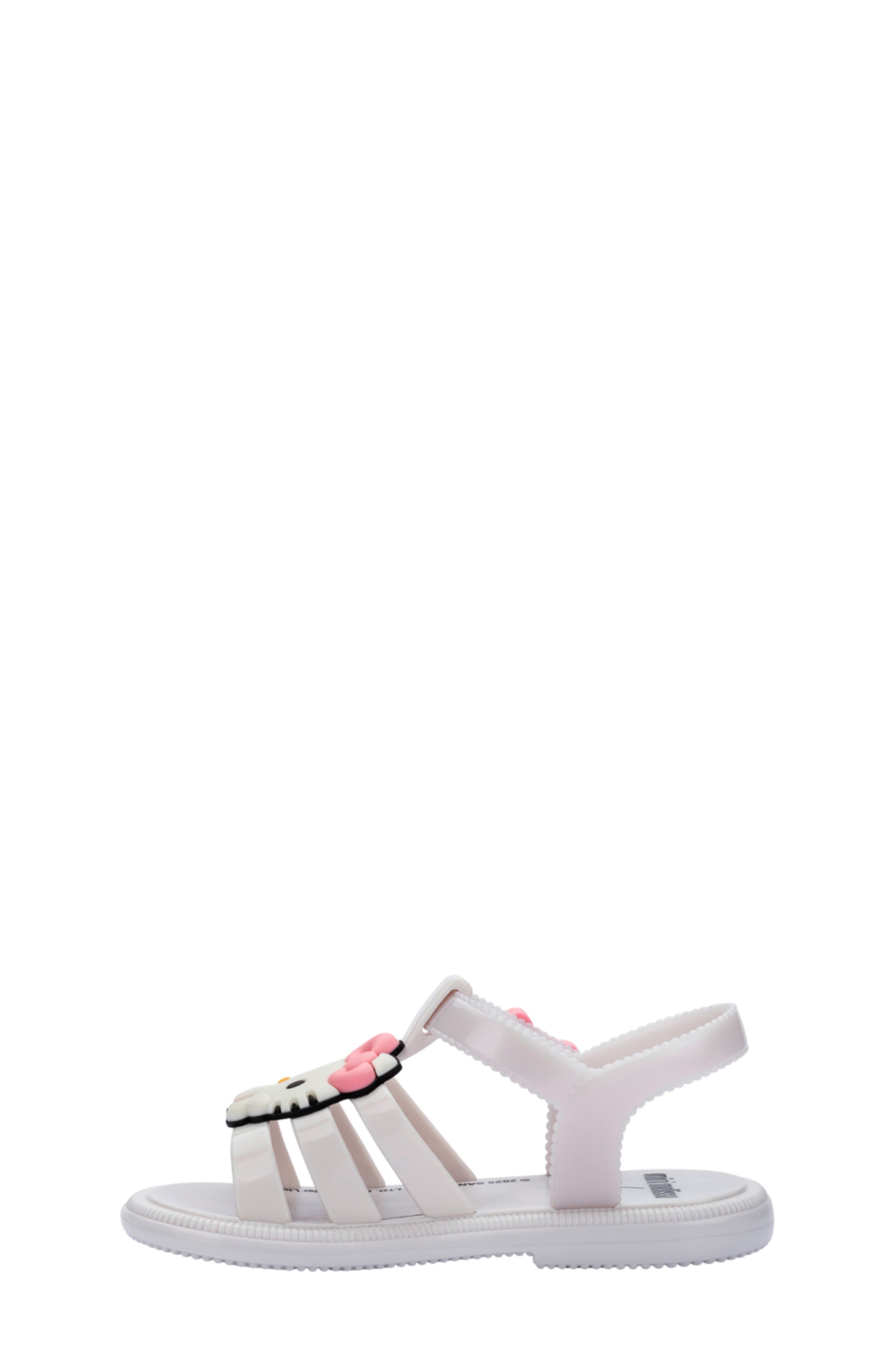 x Hello Kitty Kids' Hip Sandal, Alternate, color, WHITE/ WHITE