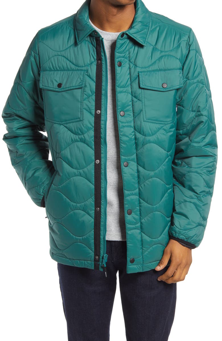 Vans Water Repellent Quilted Jacket, Main, color,