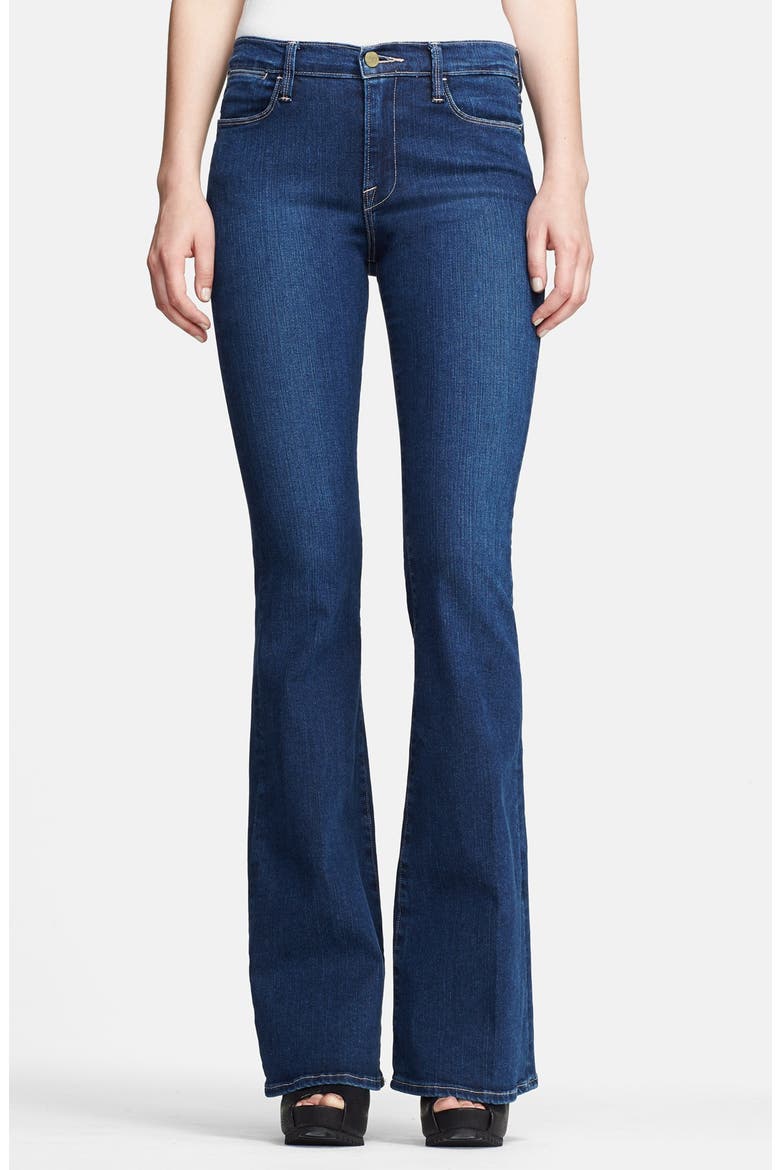 'Le High Flare' Flare Leg Jeans, Main, color, BENEDICT CANYON