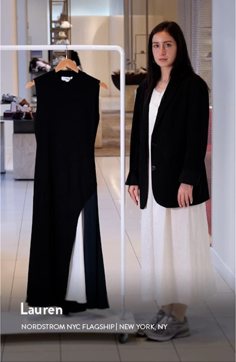 Faro Colorblock Detail Sleeveless Dress, sales video thumbnail