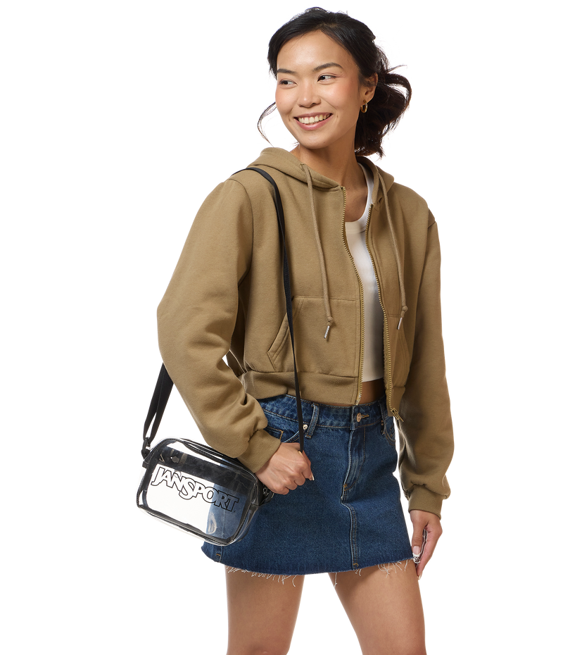 Jansport Clear Crossbody, Alternate, color, Clear