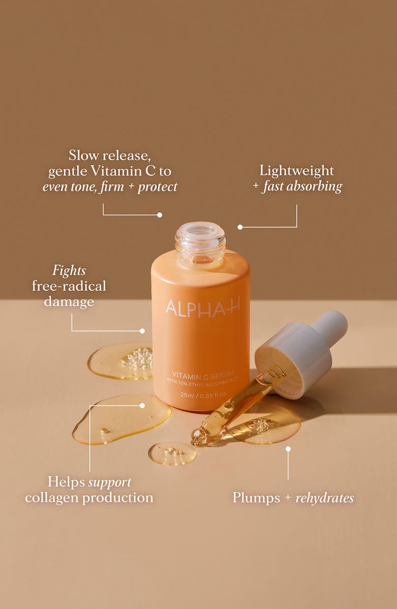 Alpha-H Vitamin C Serum with 10% Ethyl Ascorbic Acid, Alternate, color, 