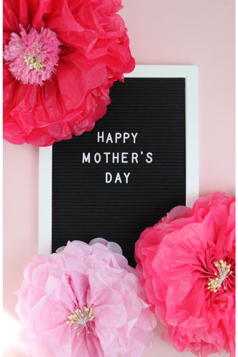 DIY Mix & Match Felt Letter Board, Alternate, color, BLACK