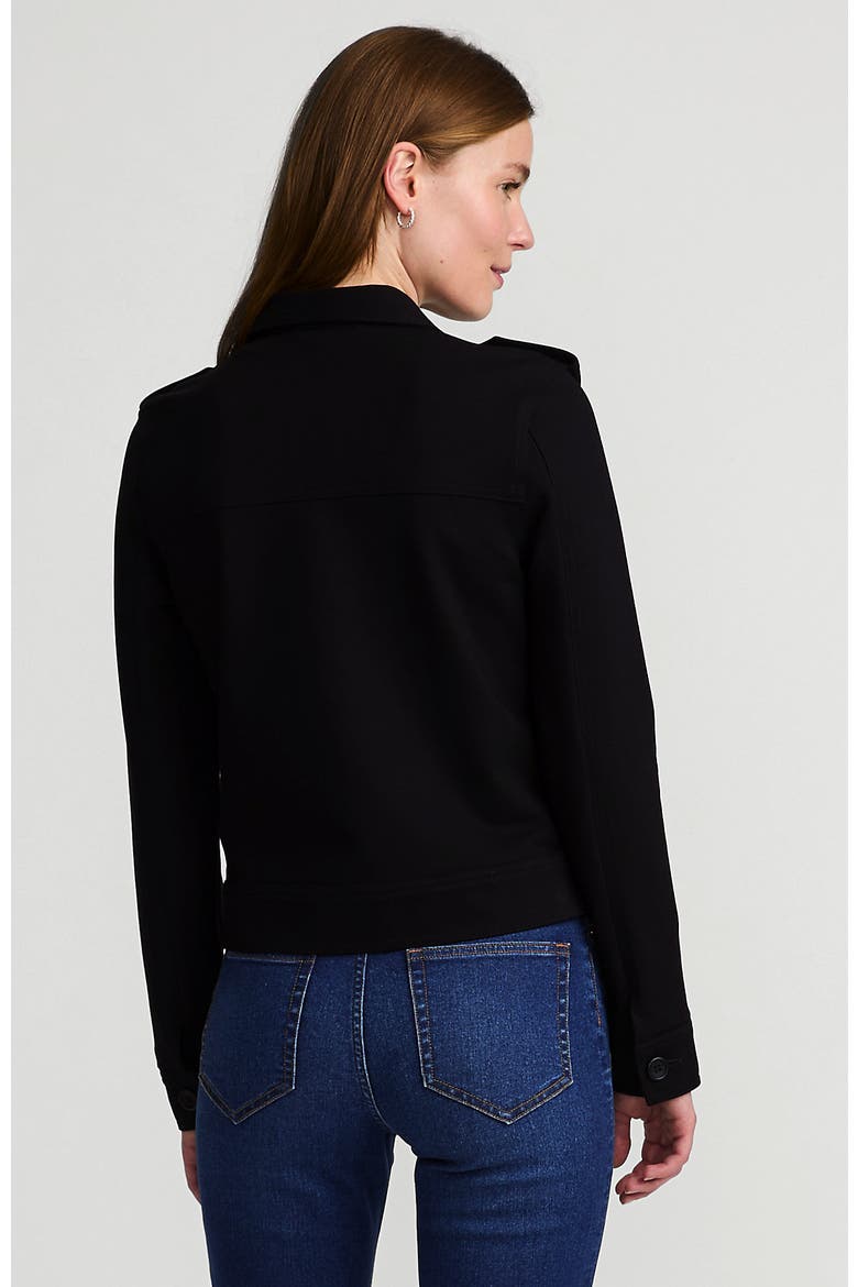 Ponte Vacation Jacket, Alternate, color, Black