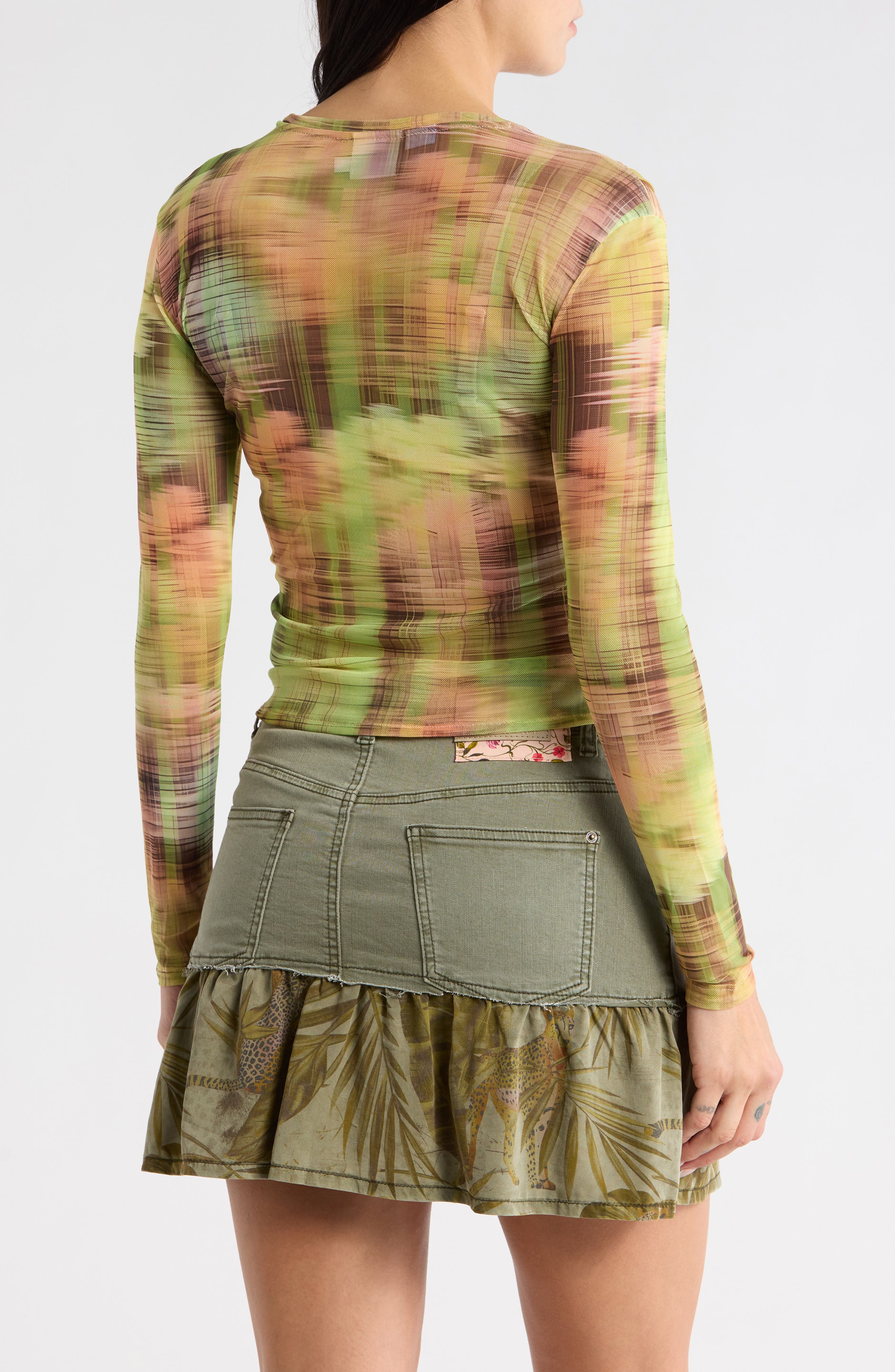 Printed Mesh Top - image 2