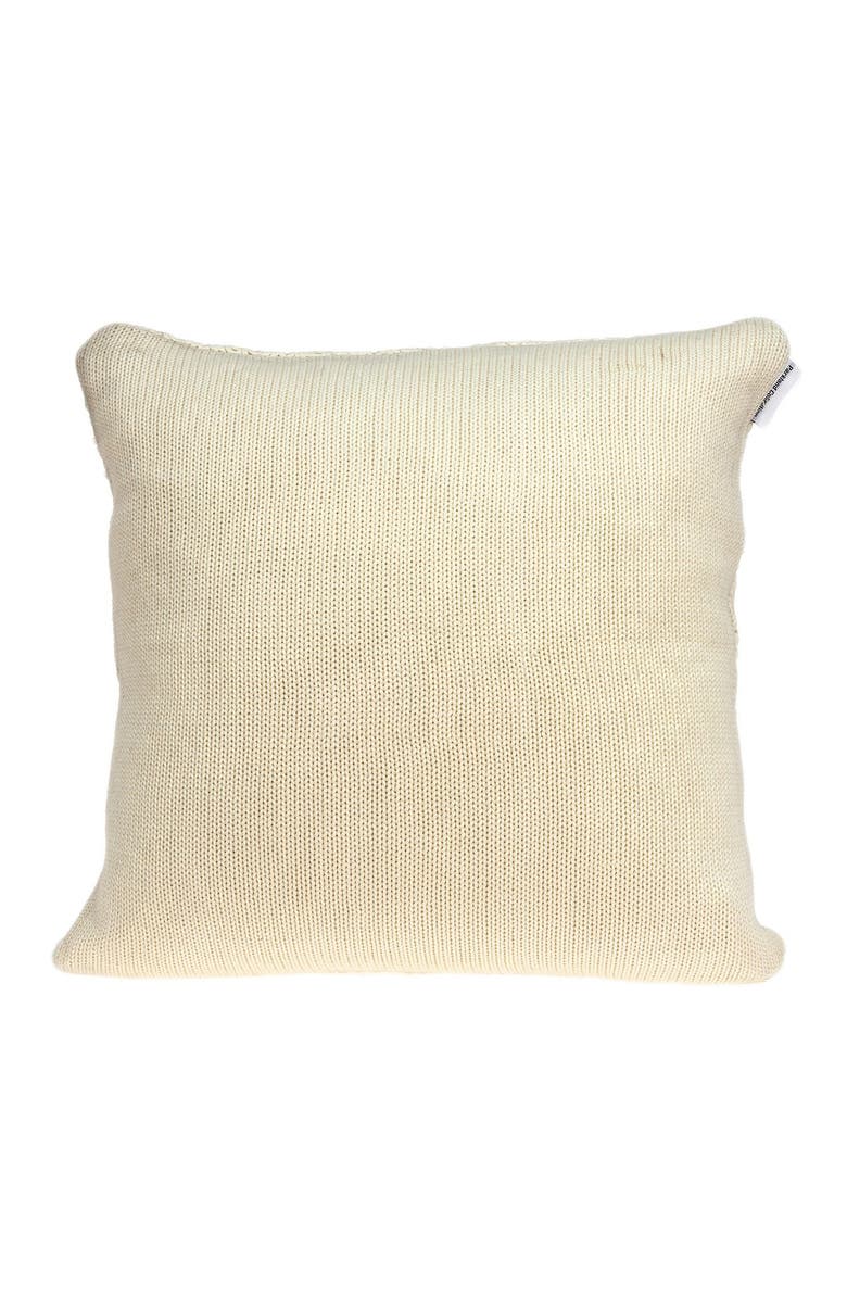 PARKLAND COLLECTION Caden Transitional Pillow - 20" x 20" - Beige, Main, color, Beige