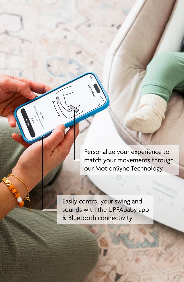 UPPAbaby Mamaroo<sup>®</sup> Smart Swing, Alternate, color, Jake