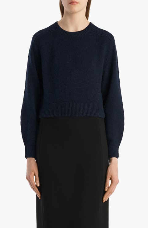 Masie Stretch Wool & Cashmere Sweater