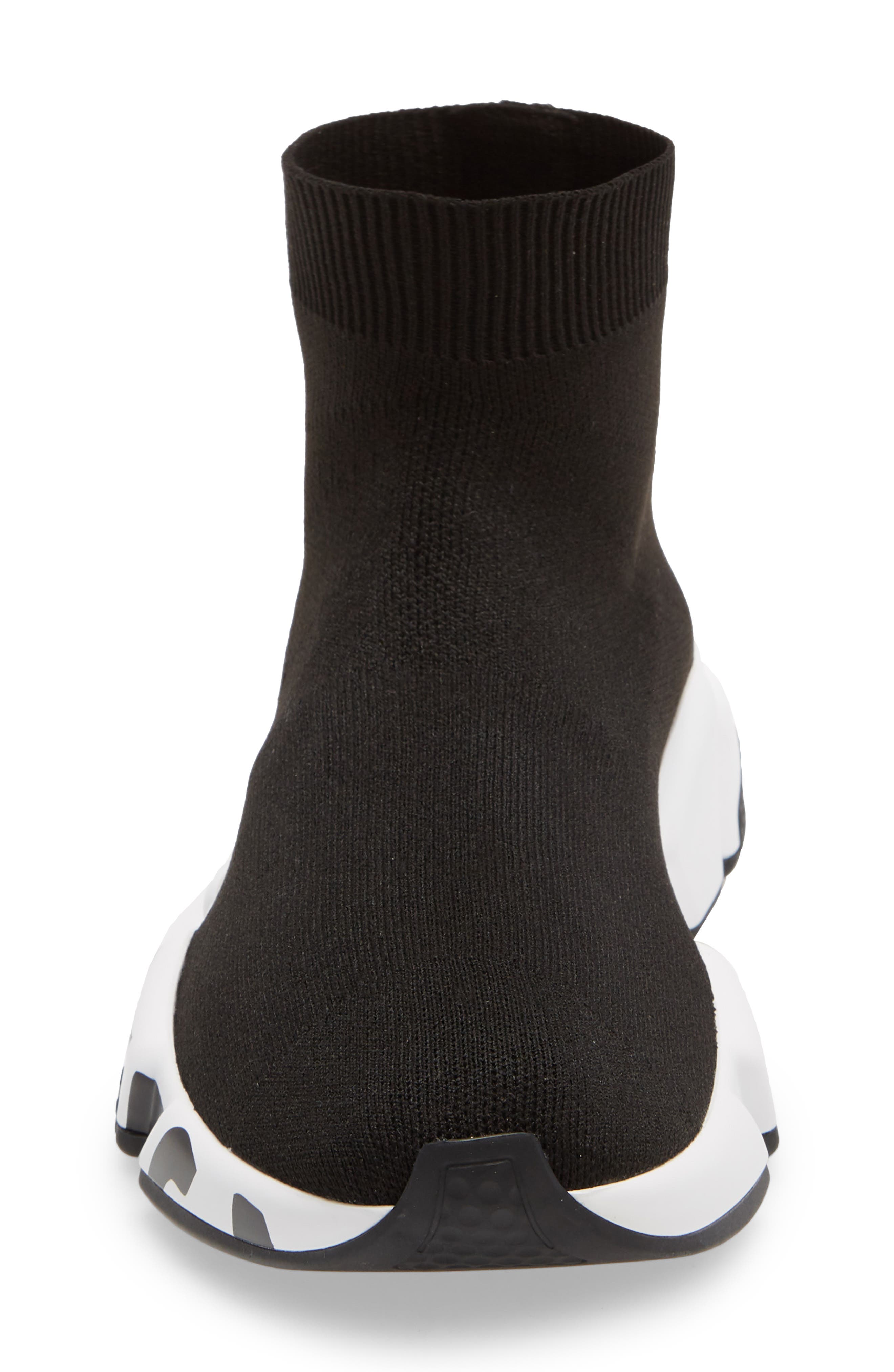 Balenciaga Mid Speed Sock Sneaker, Alternate, color, 