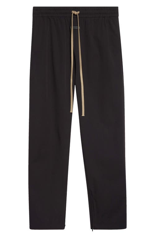 Fear Of God Elasticated Waist Drawstring Sweatpant With Side Pockets In Black
