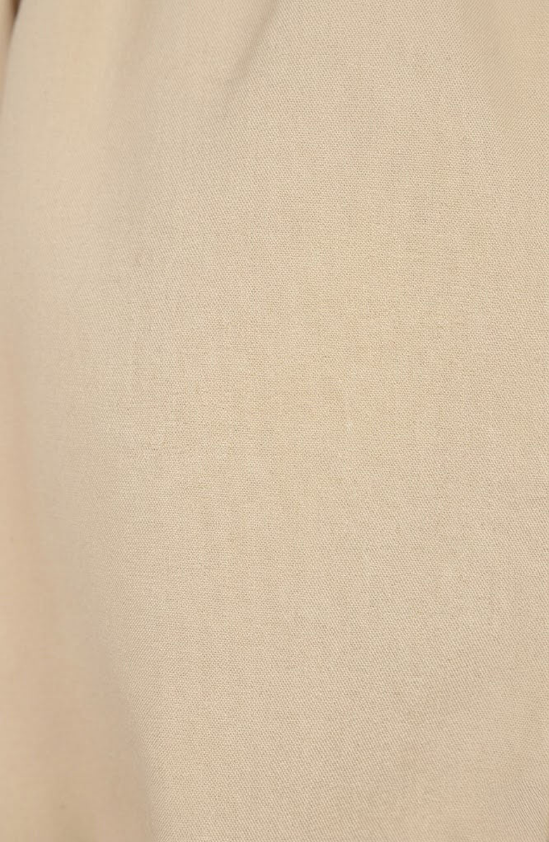 Modenaire Soft Cropped Point Collar Jacket, Alternate, color, Tan