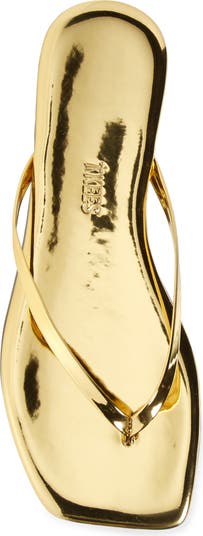 Lily Mirror Square Toe Flip Flop