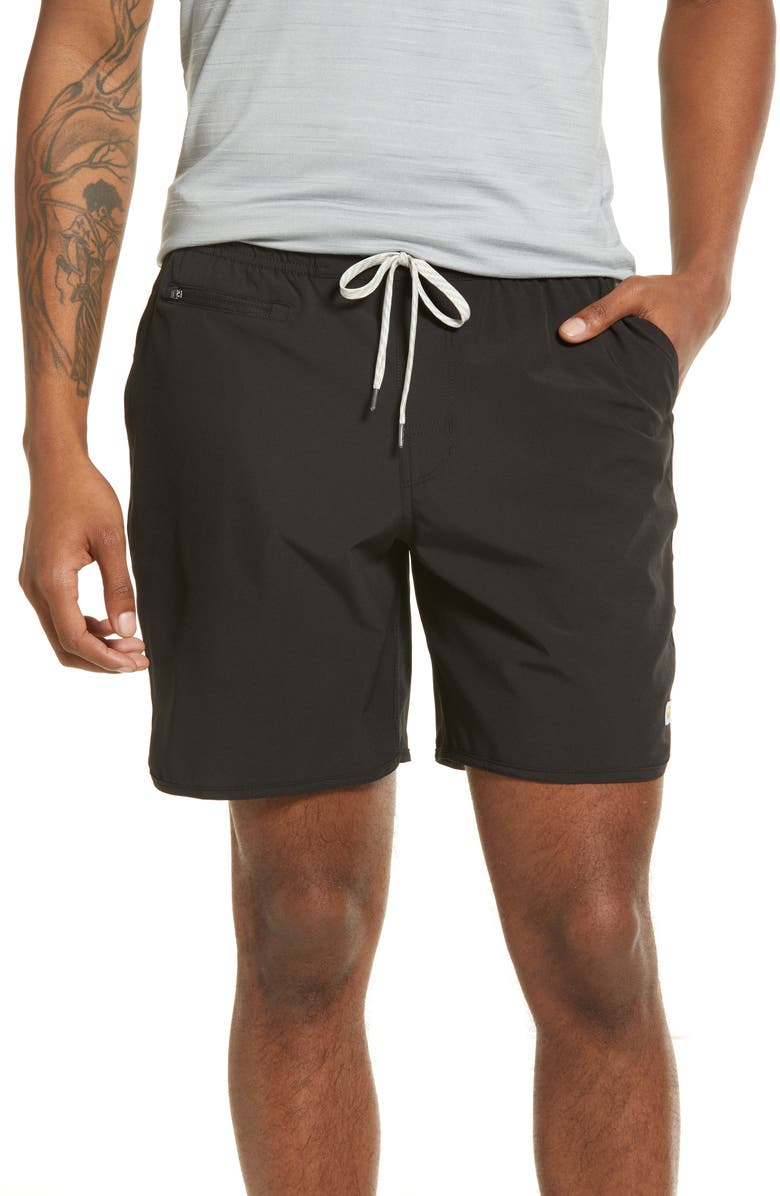 Vuori Banks Shorts, Main, color, Black
