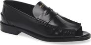 Prada Peep Toe Loafer