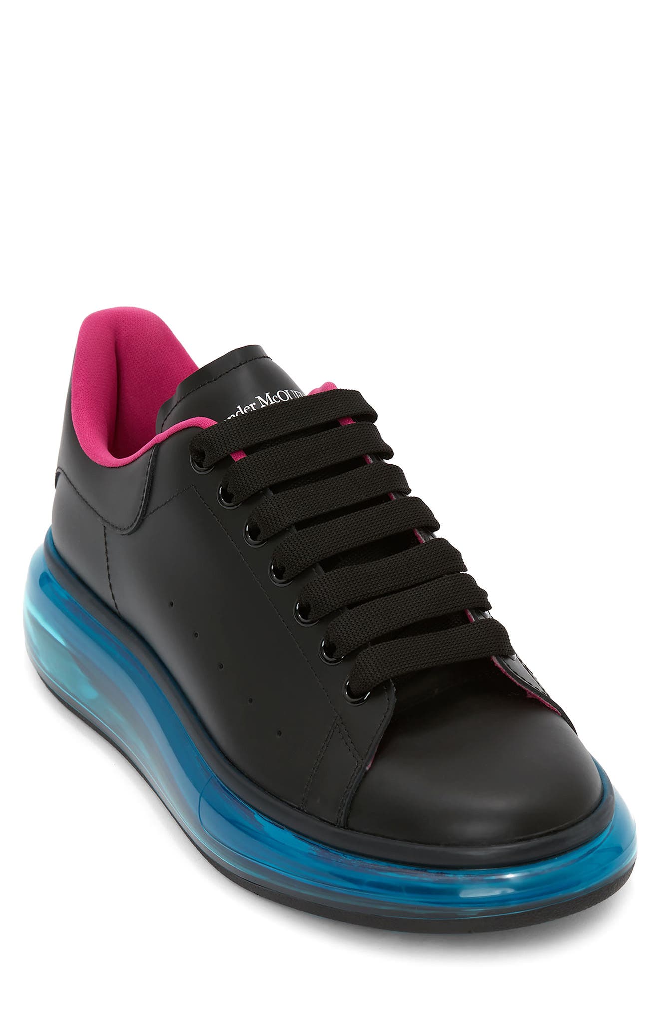 McQueen Alexander McQueen Oversize Clear Sole Sneaker, Main, color, 