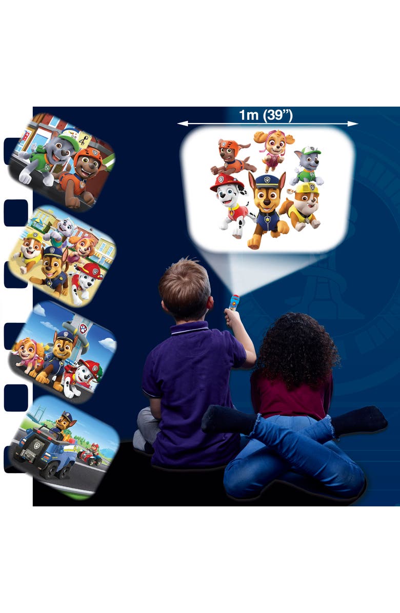 Nickelodeon Paw Patrol Torch & Projector, 24 Images, Plastic, Kids Ages 3+, Alternate, color, Multicolored