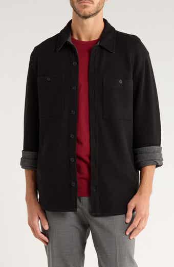 Vince Piqué Shirt Jacket