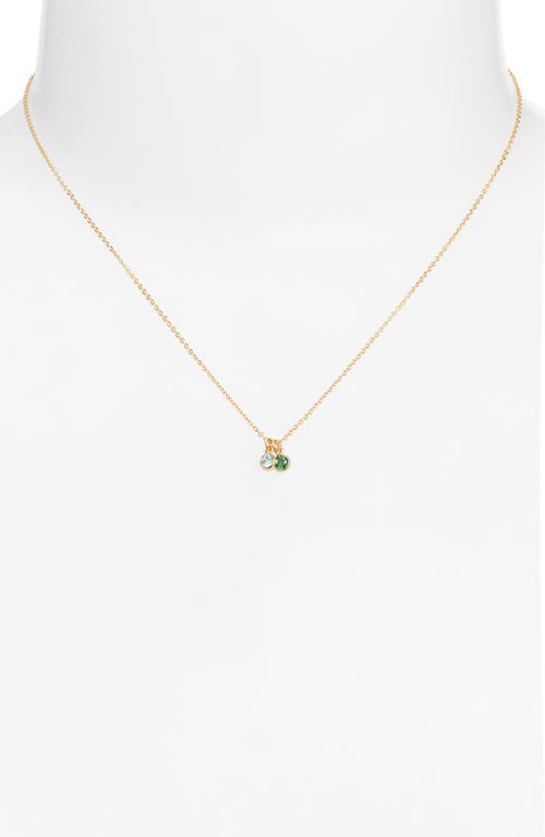 Set & Stones Multi Birthstone Charm Necklace