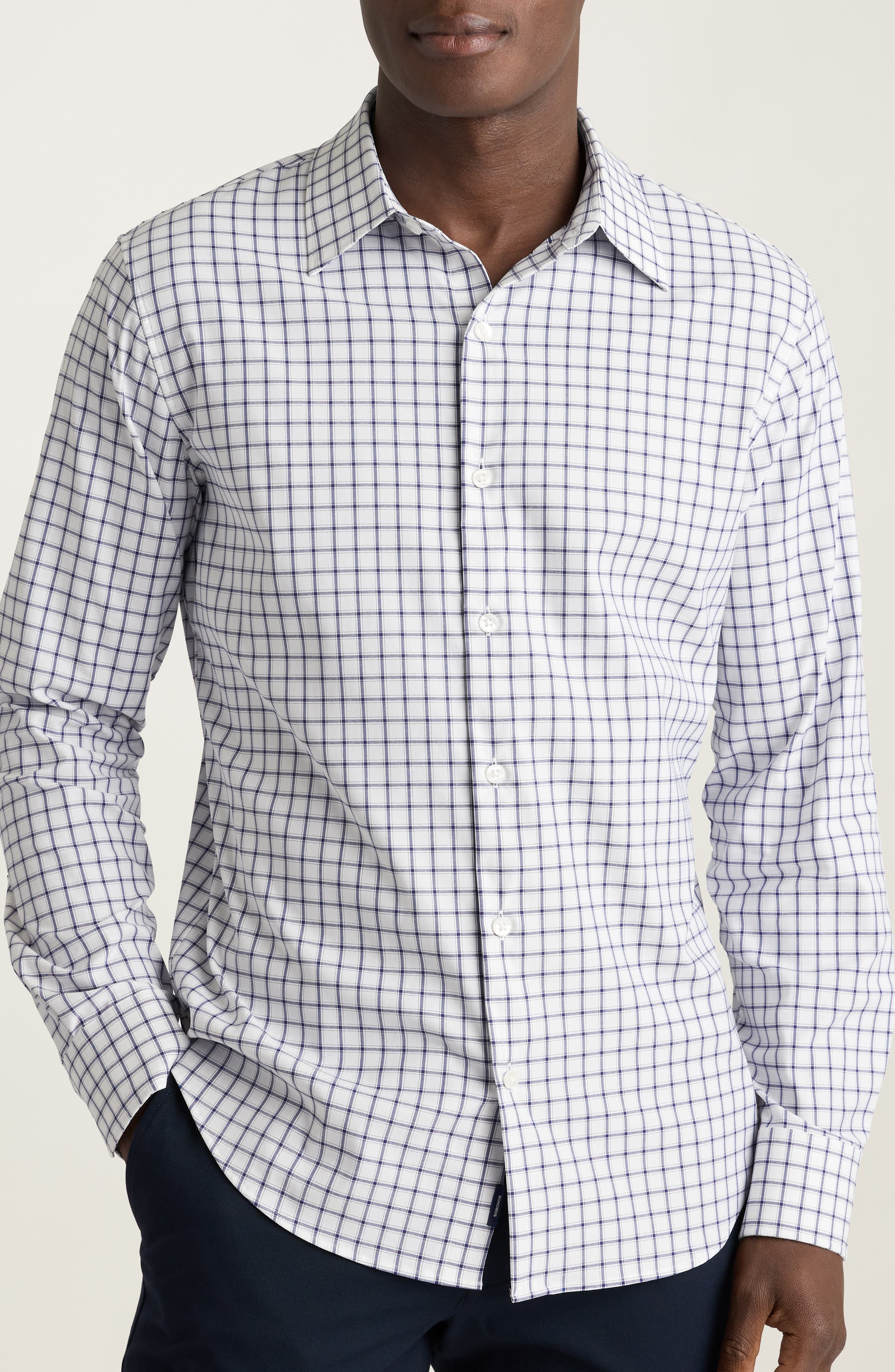 Bonobos Tech Slim Fit Solid Button-Up Shirt