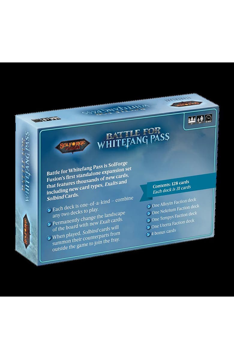 SolForge Fusion Battle For Whitefang Pass Booster Kit Standalone Expansion, Alternate, color, Multicolored