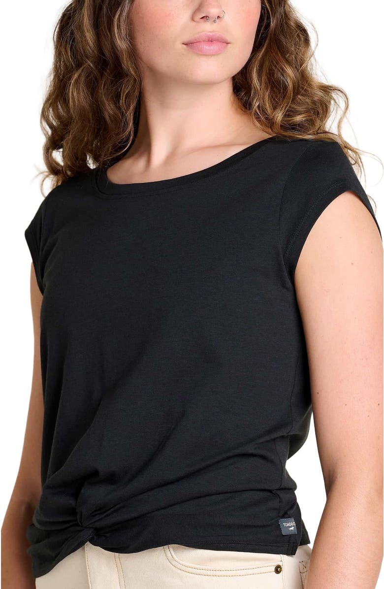 Toad & Co Anza Tee, Alternate, color, Black