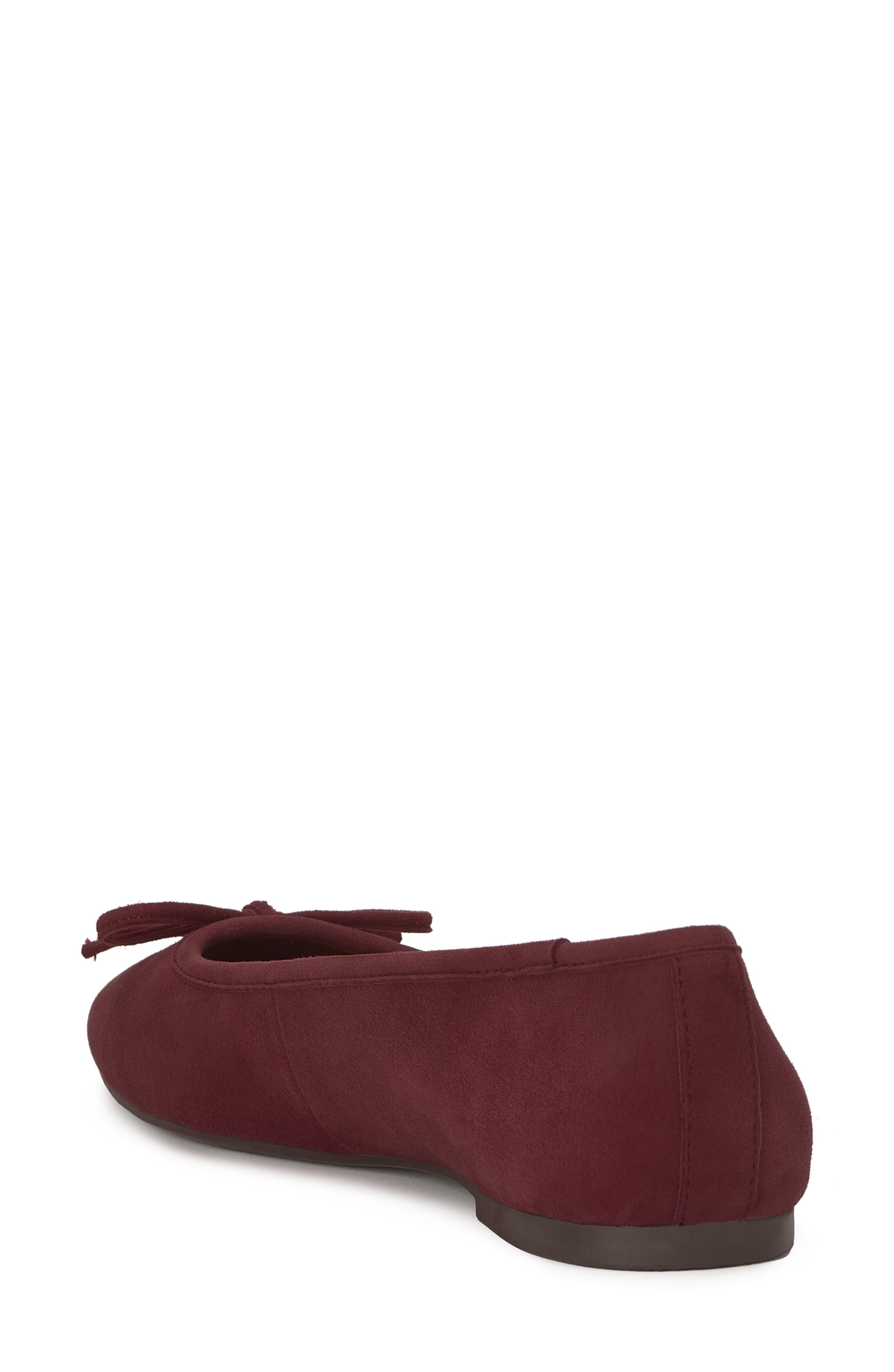Tinnia Ballet Flat, Alternate, color, CRANBERRY