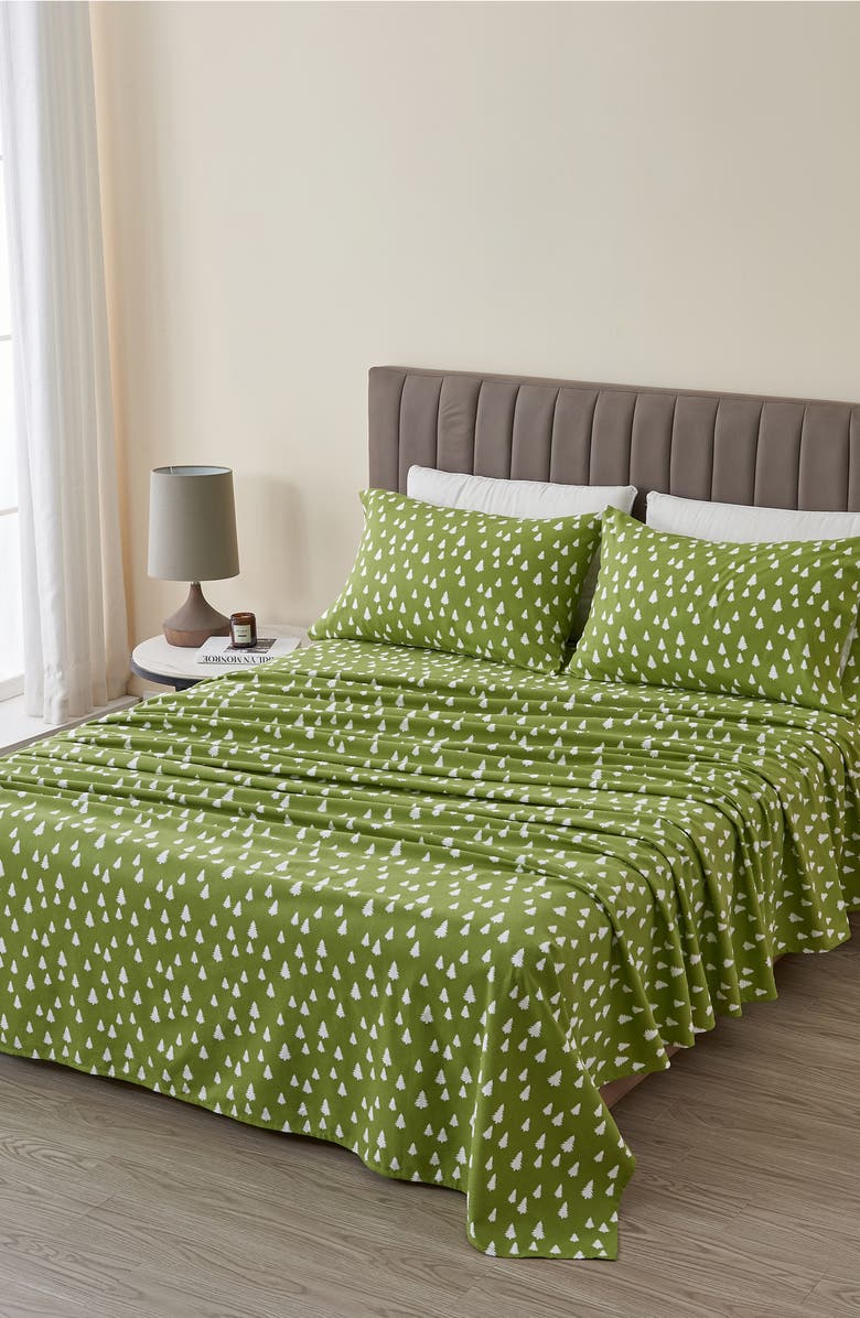 Turkish Cotton Holiday Print Sheet Set