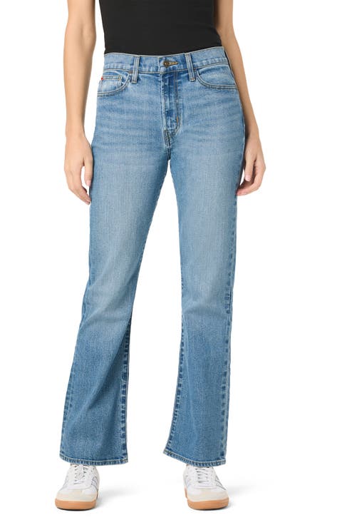 Blair High Waist Bootcut Jeans (Tropicalia)