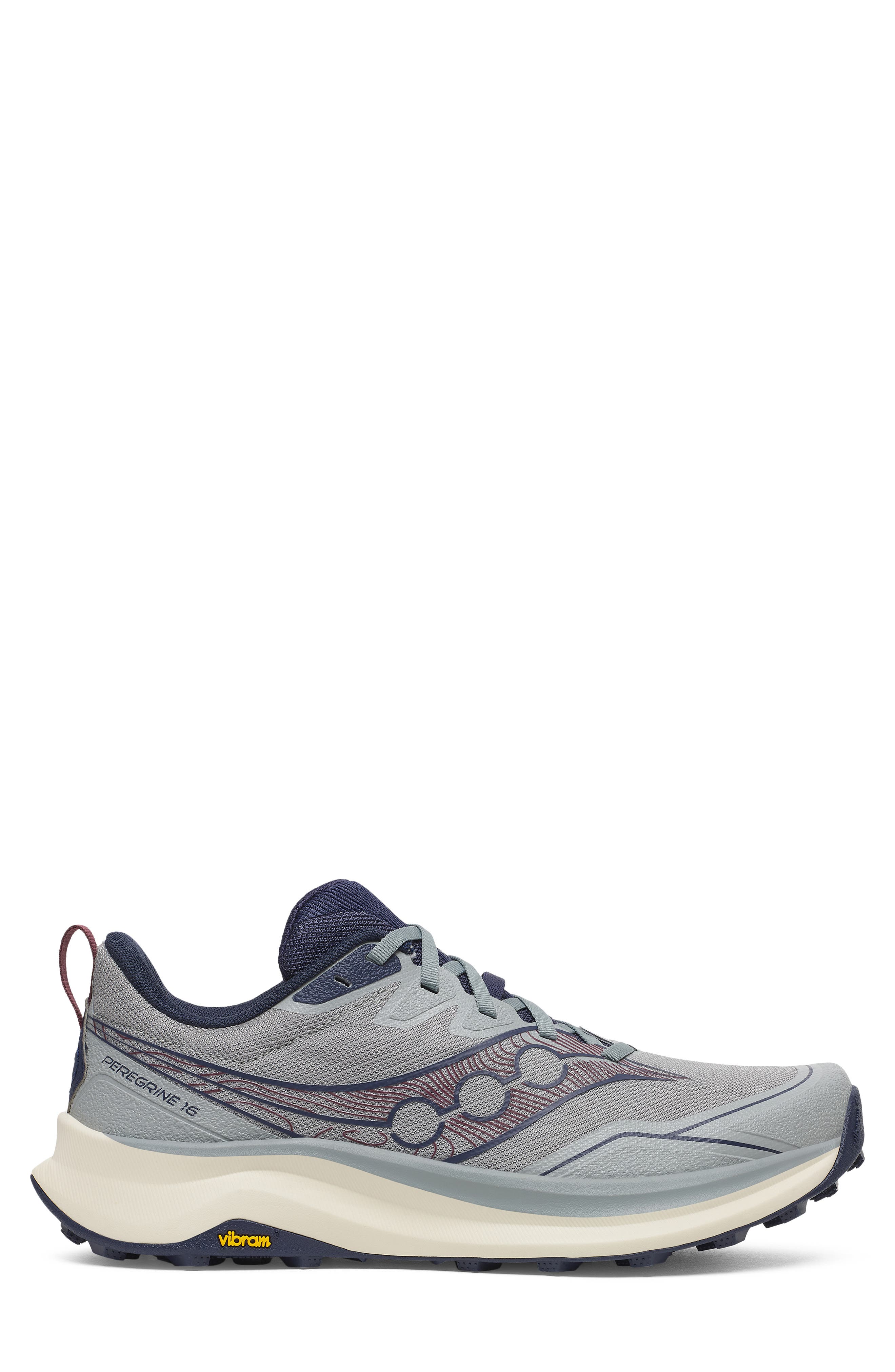 Peregrine 16 Running Shoe, Alternate, color, FOSSIL/ NAVAL