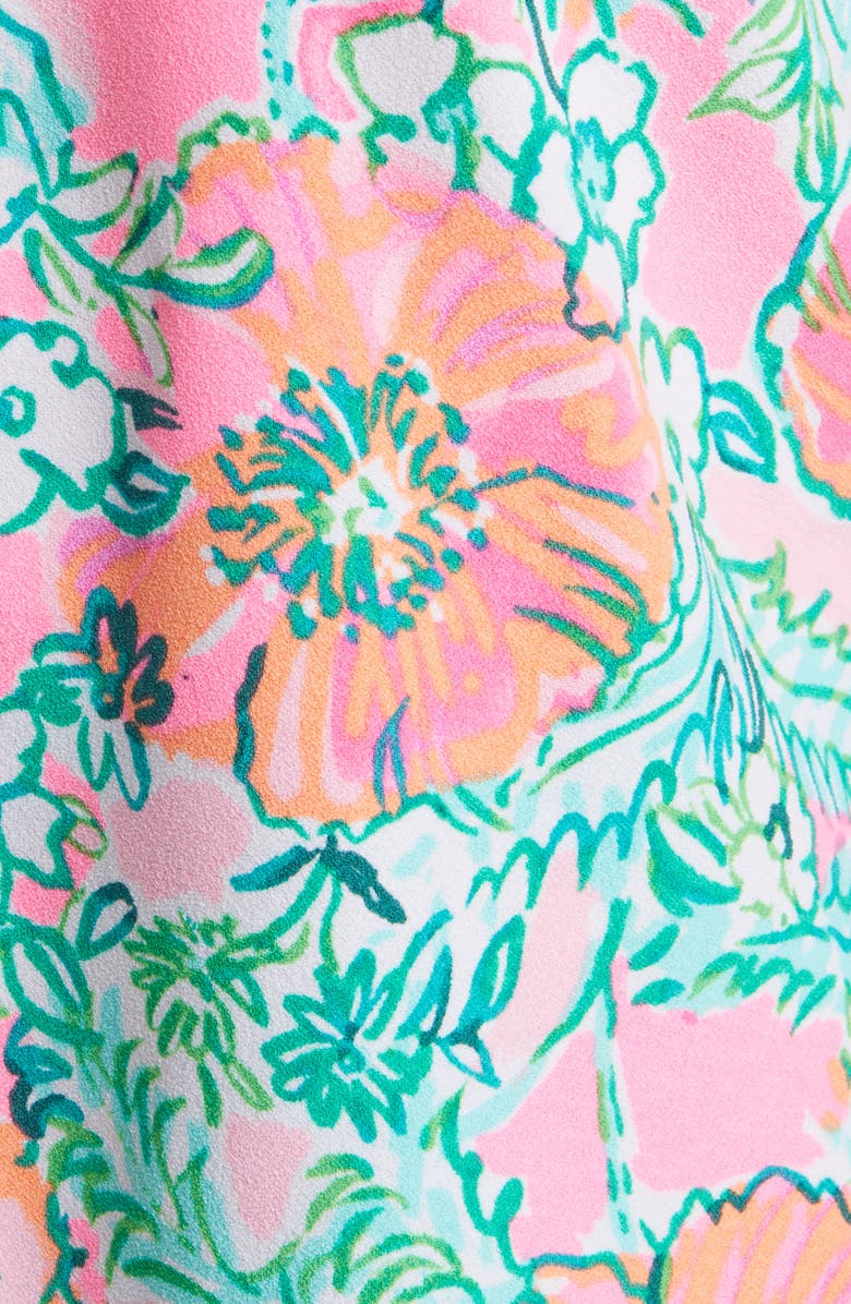 Lilly Pulitzer<sup>®</sup> Ronnie Floral Sleeveless Romper, Alternate, color, 