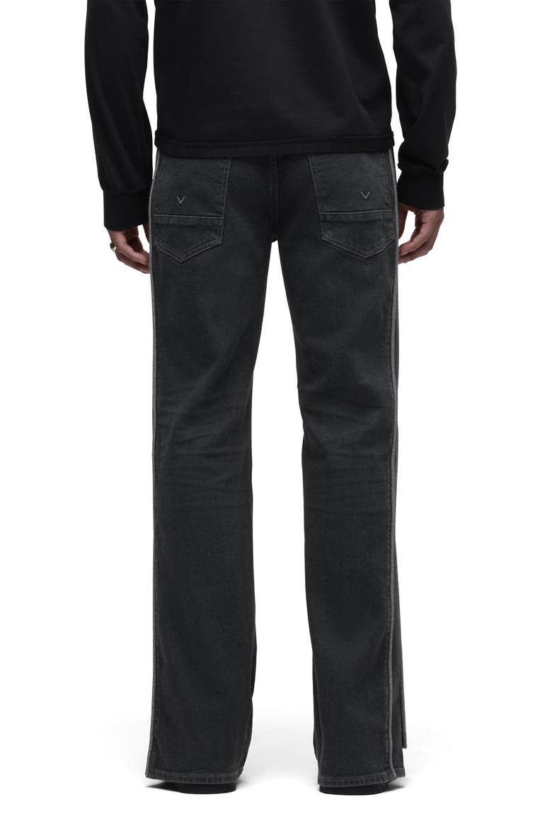 Walker Track Flared Jeans, Alternate, color, CLINTON