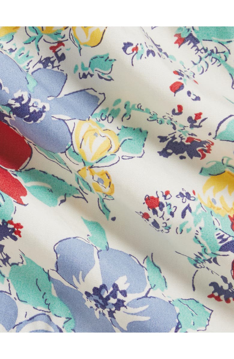 Ralph Lauren '50s Floral Cotton Poplin Dress with Bloomers, Alternate, color, 