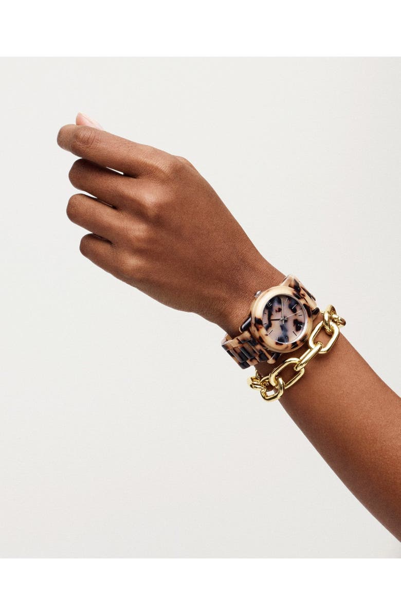 MACHETE Mono Watch, Alternate, color, Blonde Tortoise