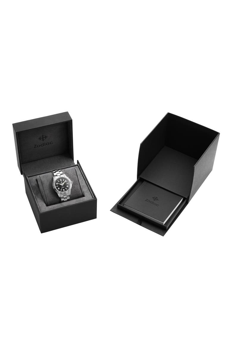 Ref. 691 Manual Wind Stainless Steel Bracelet Watch, 36mm, Alternate, color, SILVER
