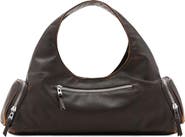 MANGO Faux Leather Shoulder Bag