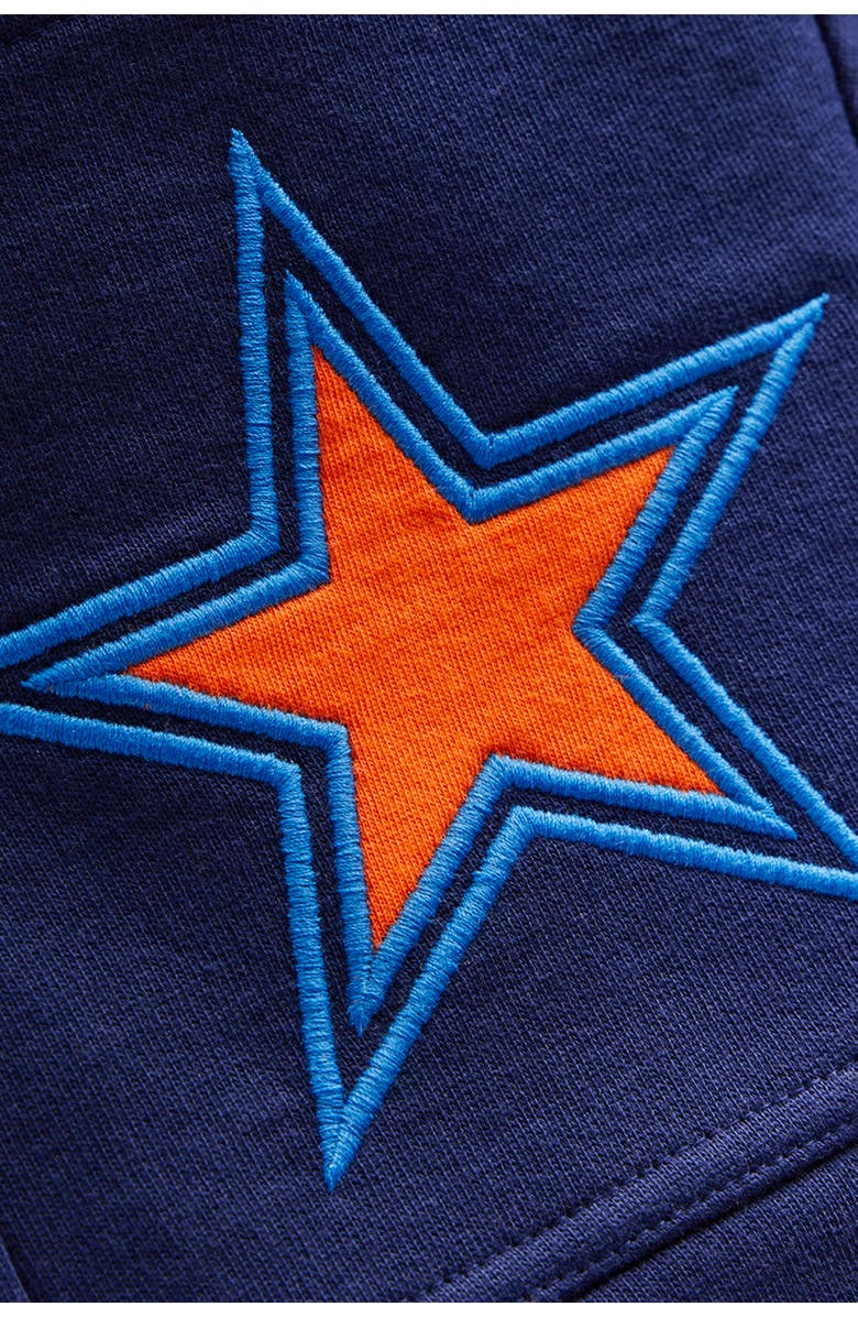 Mini Boden Kids' Warrior Knee Joggers, Alternate, color, Navy Star Knee