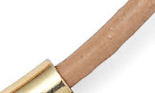 Lady Grey Leather Bond Necklace
