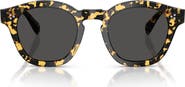 Oliver Peoples Boudreau La 48mm Round Sunglasses