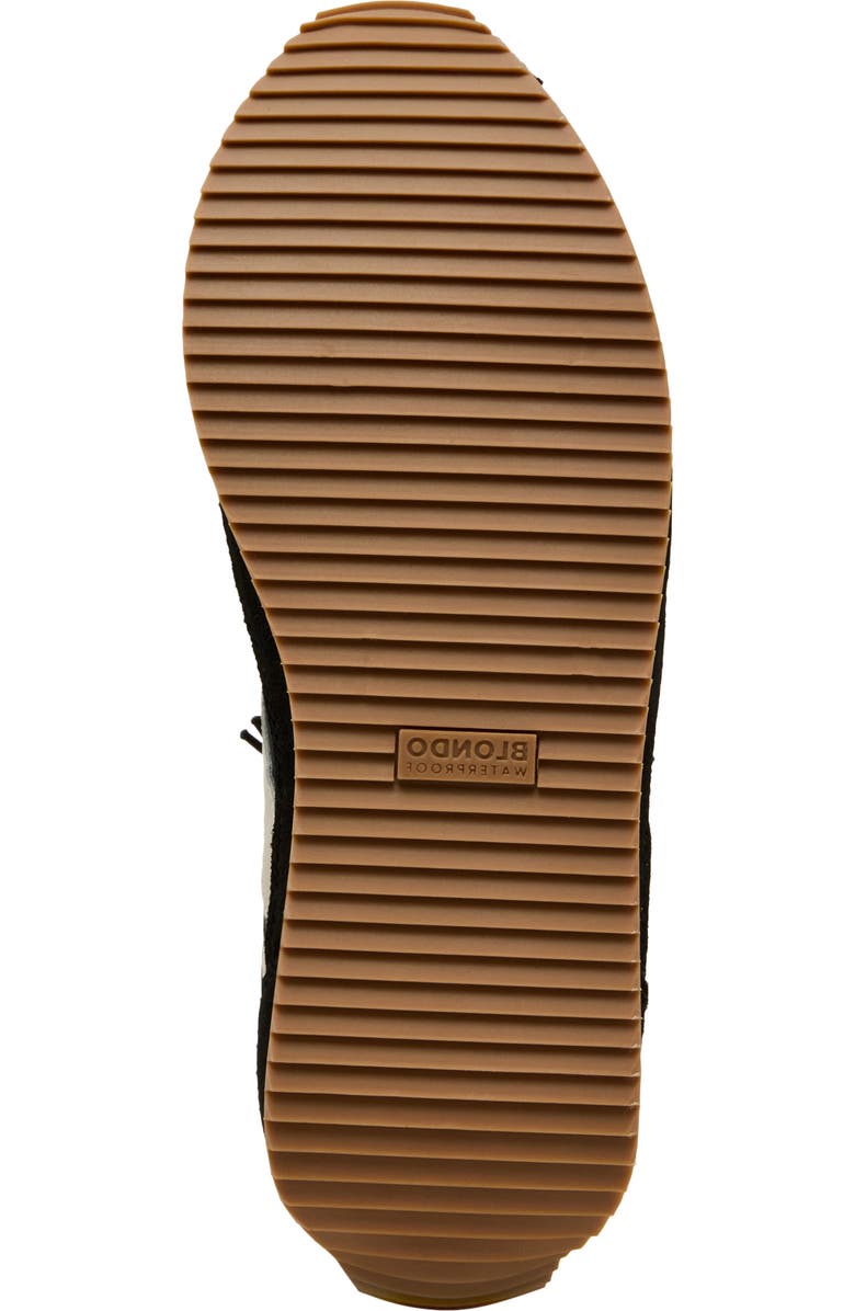 Blondo Emara Waterproof Sneaker, Alternate, color, Black Suede