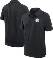 Nike Men's Nike Black Pittsburgh Steelers 2024/25 Sideline Performance Polo