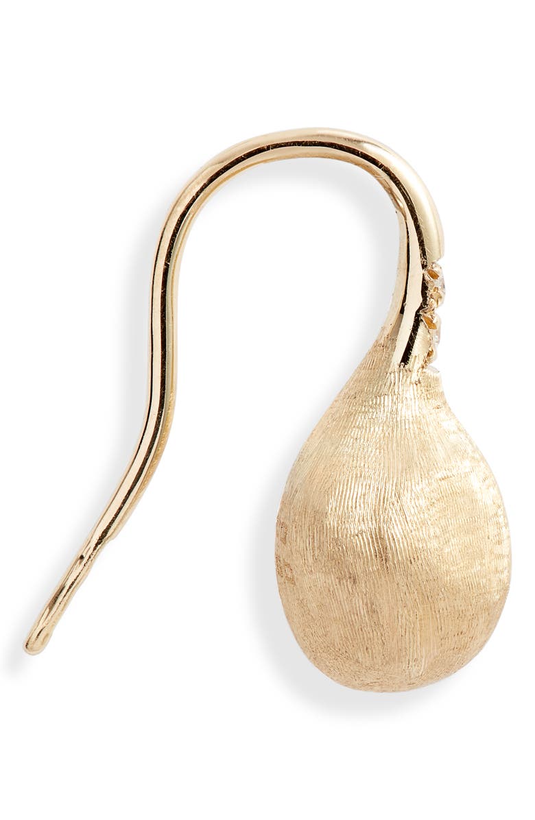 Marco Bicego Africa Pavé Diamond Drop Earrings, Alternate, color, 