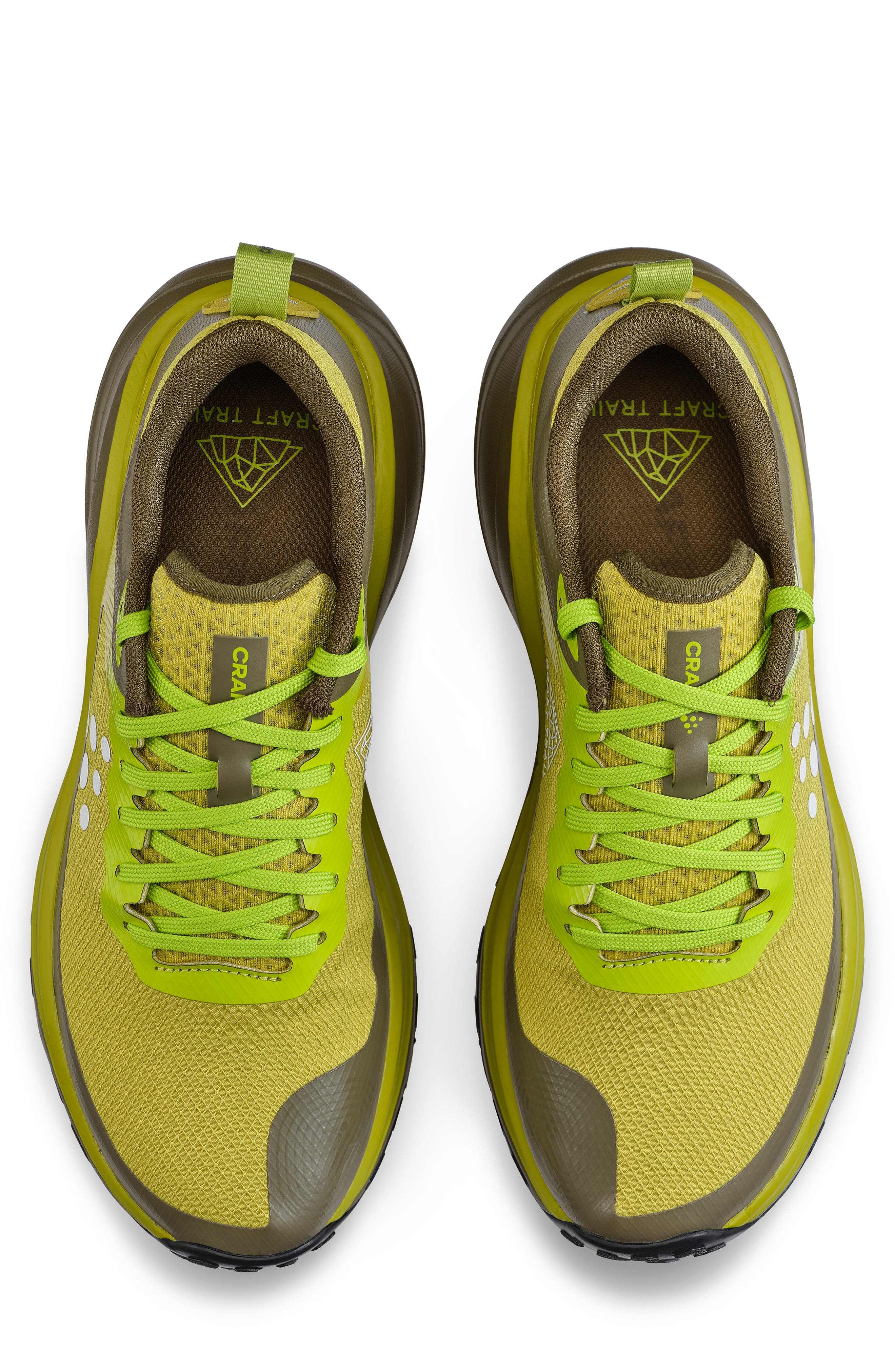 Pure Trail X Running Shoe, Alternate, color, ROOTS/ CONTRAST GREEN