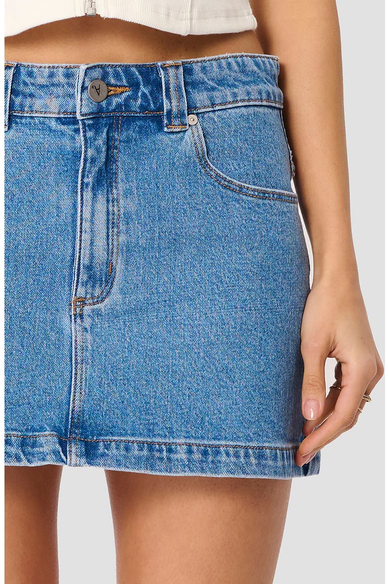 Jody A-Line Denim Skirt, Alternate, color, DEBBIE
