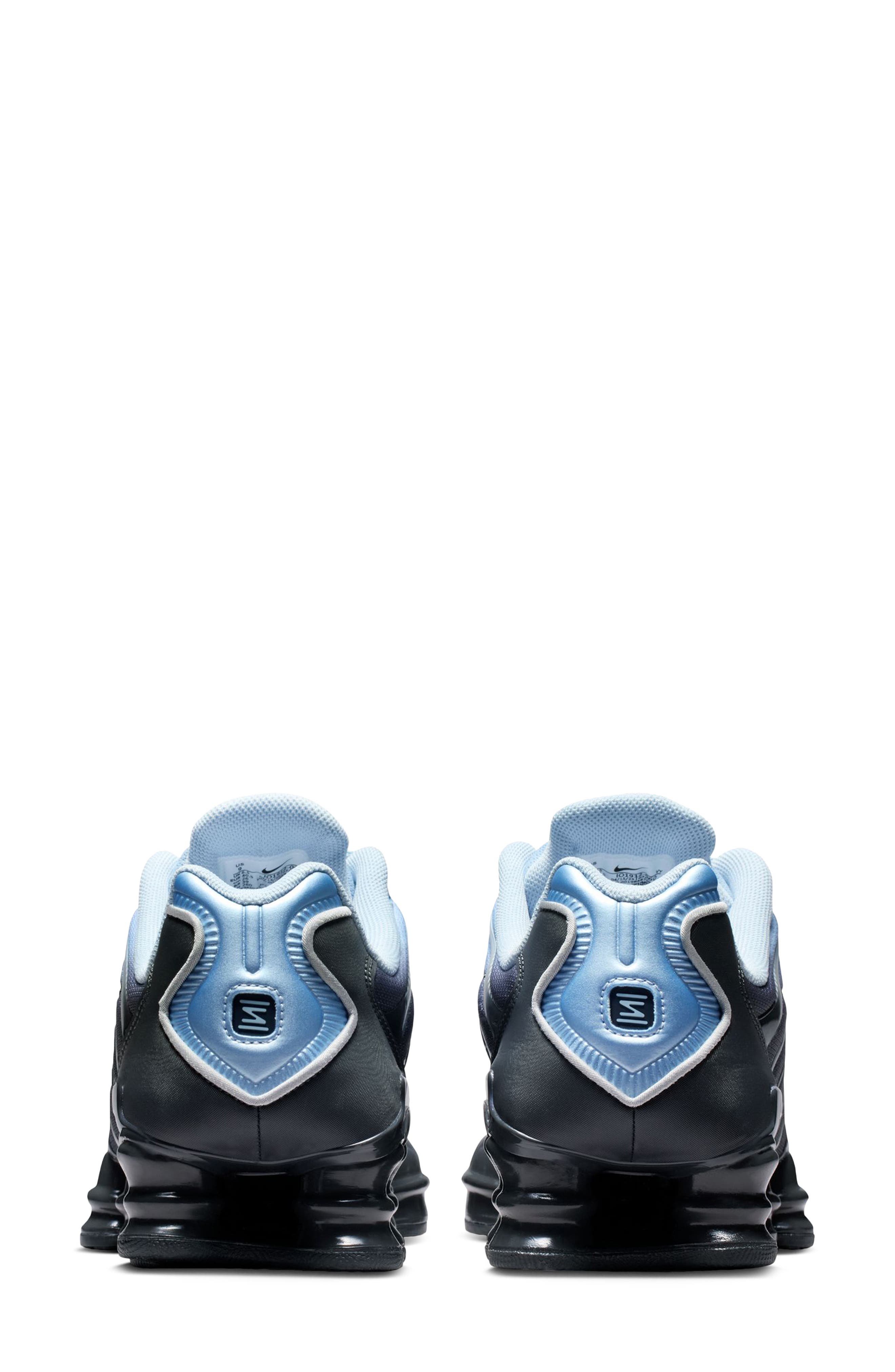 Nike Shox TL Sneaker, Alternate, color, Anthracite/ Silver/ Light Blue