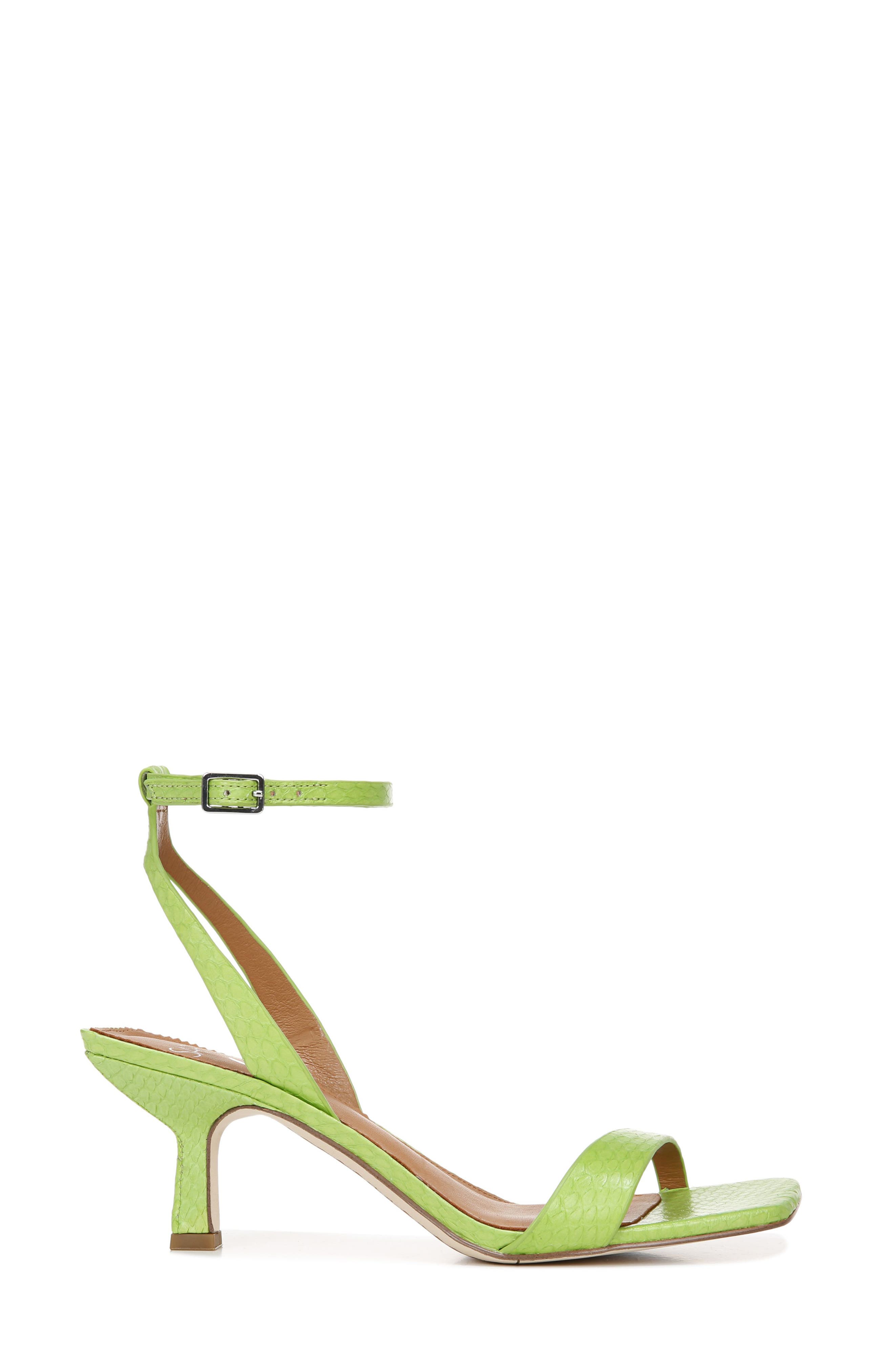 Bona Ankle Strap Sandal, Alternate, color, LIME LEATHER