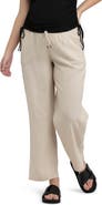 Ripe Maternity Indi Wide Leg Linen Pant